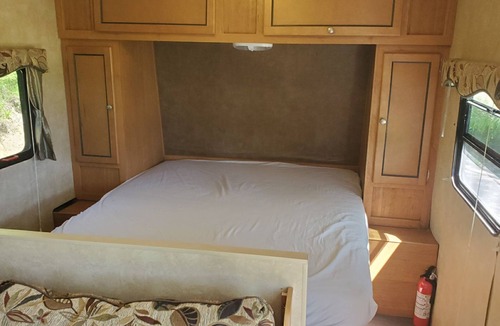 Bridge Lake House | Trailer on Spacious lakefront Campground