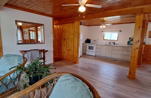 Ryerson Cottage | Tranquil, airy cottage just steps from the river with miles of boating fun!