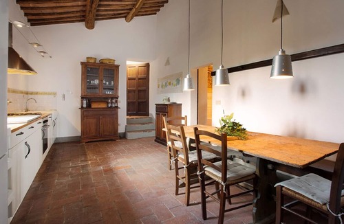 Castelnuovo Berardenga House | Traumblick in die Toskana vom Ferienhaus mit Pool auf Hügel zw. Siena u. Florenz