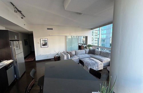 Beltline Condo | Trendy 2BR condo with downtown Calgary views, ideal for stylish getaways!