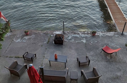 Brock Cottage | Two Story Boathouse Located On East Side of Lake Simcoe