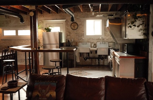 Walkerville House | Unique 2-BDR Historic Warehouse Loft with Terrace and Fireplace ! ! !