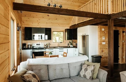 Tatamagouche Ski Chalet | Unwind by the Sea at The Salty Pearl: Your Charming Coastal Log Cottage