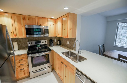 Village North Condo | Updated Whistler Village Condo with Pool, Hot Tub and Free Parking