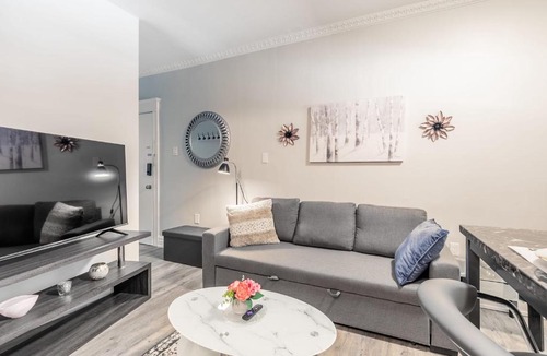 Central Hamilton Apartment | Upscale 2BR Apt w King Bed & Netflix