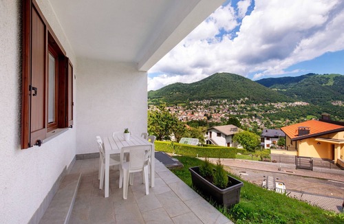 San Fedele Intelvi House | Vacation Home "Loft Bellavista" with Mountain View, Private Terrace & Wi-Fi