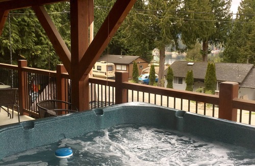 Madeira Park Ski Chalet | Vacation Rental Suite with Private Hot Tub