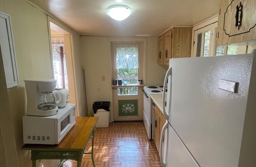 Tiny Cabin | walk to private beach across the street - 2BR Cabin - amazing sunsets