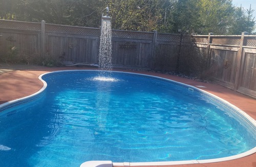 Bedford House | Walkout Guest Suite in basement with Pool, HotTub in Bedford
