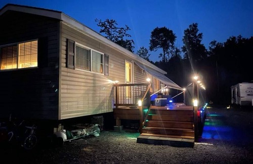 Nairn Centre RV Rental | WATERFRONT CAMPGROUND WITH PARKMODEL HOME