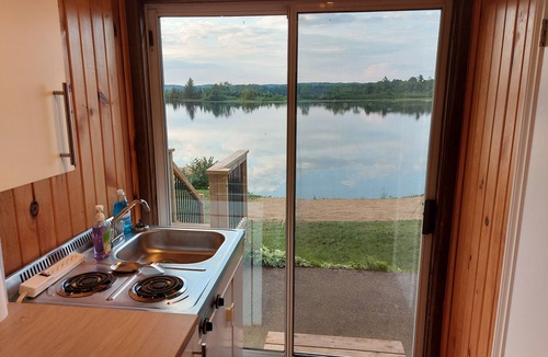 Combermere Condo | Waterfront Cottage Suite 1 Bdrm, 2 Bath, Beach, BBQ, Fire Pit Patio, shared Dock