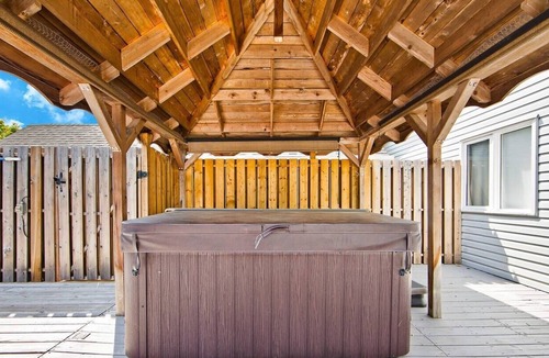Quinte West Cottage | Waterfront Cottage with pool, hot tub & Fire Pit
