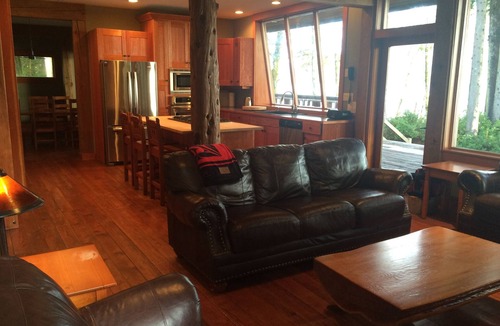 Tofino House | Waterfront Paradise! 1-Acre Luxury Custom Home with Stunning Views of Meares Is.
