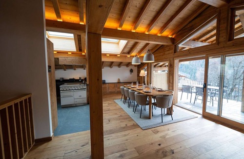 Peisey-Nancroix Ski Chalet | Welcome to this charming, fully renovated 250-square-meter chalet right in the heart of the village.