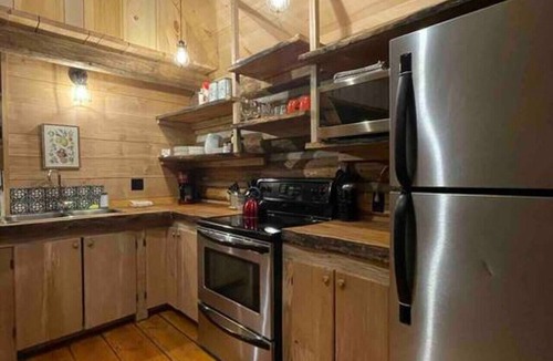 Regional District of Nanaimo Cabin | Wind Down Log Cabin in the Woods with Cozy Woodstove