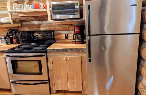 Regional District of Nanaimo Cabin | Wind Down Log Cabin in the Woods with Cozy Woodstove