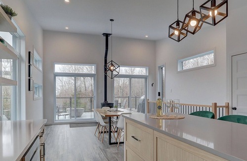 Val-Racine Ski Chalet | With a view Mont-Megantic - Spa - Le Gemini