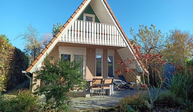 Comfortable vacation home on a small park in Burgerbrug.