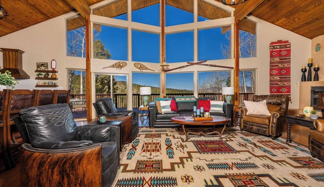 Luxury Mountain Chalet Sleeps 23 Hot Tub Views