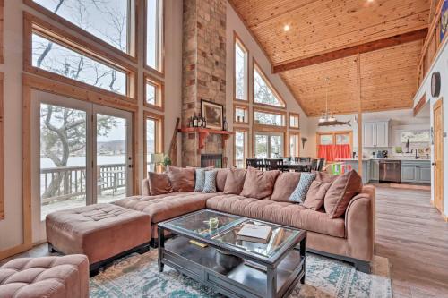 Private Dock, Lake Access! Multi-Level Ozarks Home