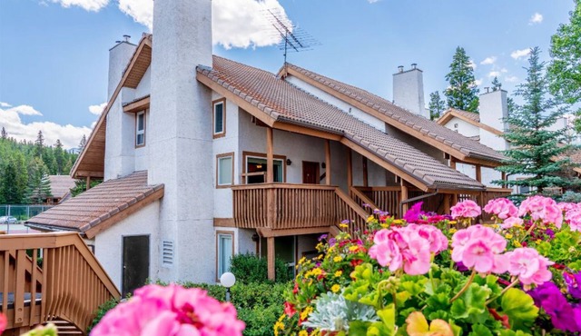 Rustic Value Banff Condo with Fireplace!