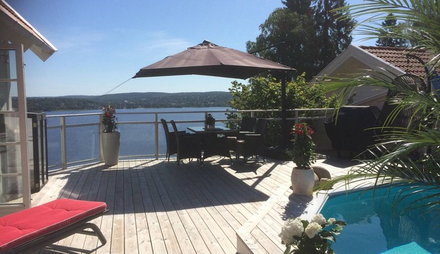 Swedish Pool Villa With Panoramic Seaview and Jacuzzi