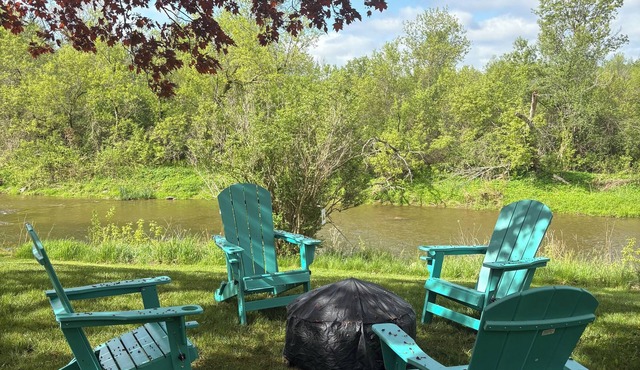 The cottage on the Credit River, cast a line or float lazily down the river.