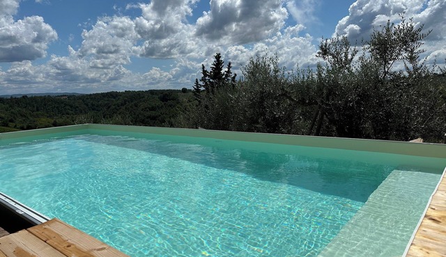 Villa Andrei, a relaxing bath in the Tuscan countryside with private pool