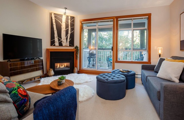 2BR | Granite Court | Steps from Whistler Village | Private Balcony w/BBQ | Secure Parking