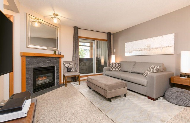 90 Glaciers Reach, this 2br home has a hot tub & pool in Whistler Village