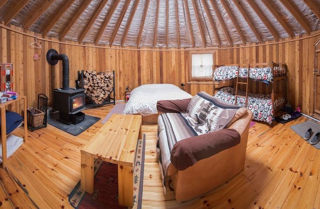 Cedar Yurt at Cabot Shores Wilderness Resort