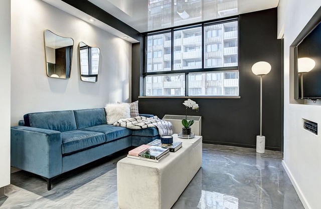 Furnished apartment with full kitchen for rent Bell Center