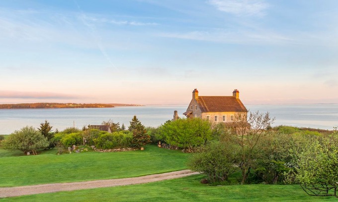 Blandford Villa | Astounding Chateau with 192’ of oceanfront