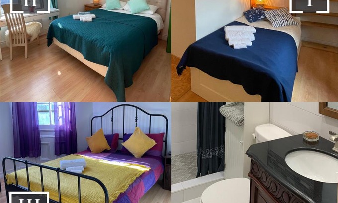 La Petite-Patrie House | Chambres EL MEDITERRANEO Rooms