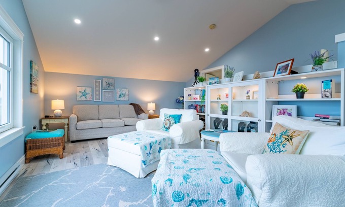 Cape Sable Island Apartment | Coastal Loft on Private White Sandy Beach