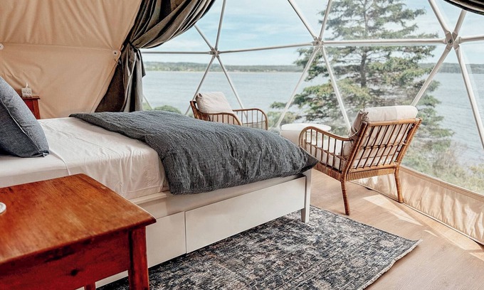 LaHave House | Dome Two - Experience the ocean like never before. Private hot tub!