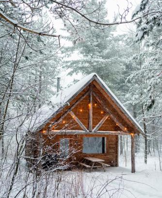 Saint-Faustin-Lac-Carre Hotel | Huttopia Les Deux Lacs - Laurentides