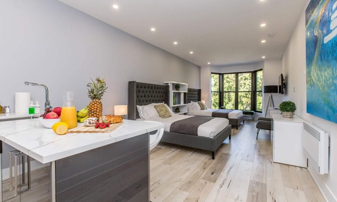 Mile End Condo | Lofts du Parc Lahaie - Mile End - Seductive Studio, Apt 301