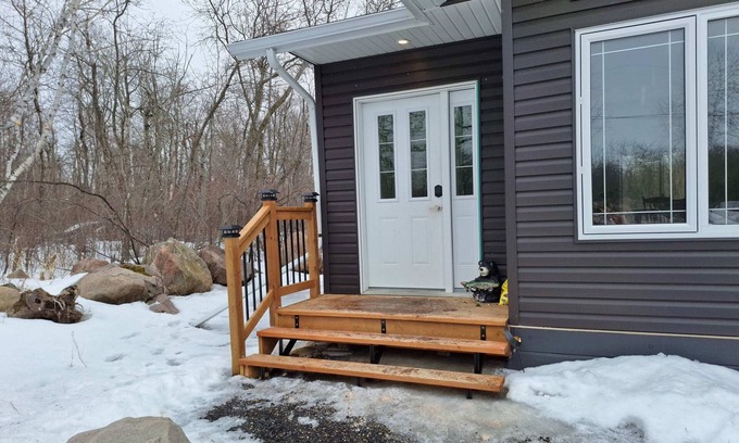 Manitoba Cabin | Loons Nest; Hot tub & 5 min walk to the lake/beach