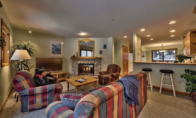 Sun Peaks Condo | Multi level 2 bedroom condo, ground floor entrance, close to village center and next to ski runs