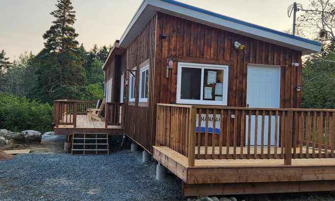 Lunenburg County Cabin | Ocean View Private Cabin 5 Minutes To Cherry Beach Famous for Surfers