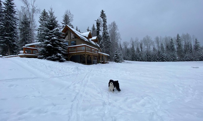 Blaeberry House | Post and Beam Country home on 40 Acres of land in the Blaeberry Valley, Golden.