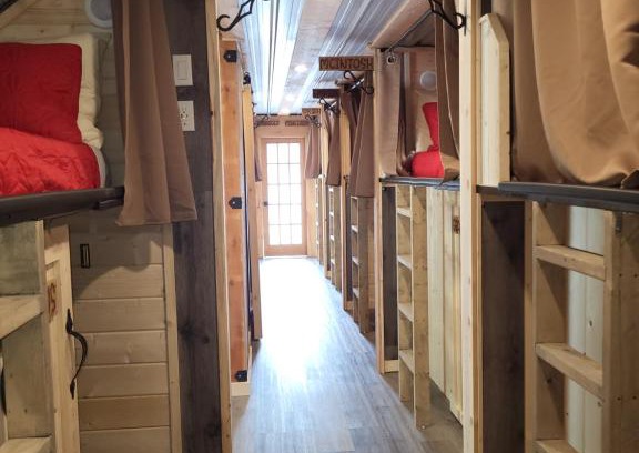 East Kootenay Hostel | THE ORCHARD (HOSTEL WITH PRIVATE BUNKS)