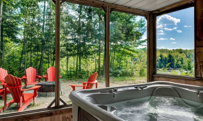 Notre-Dame-de-Pontmain Cabin | The Rustik refuge with spa
