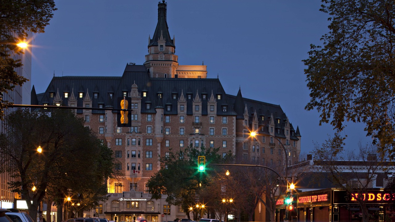 Photo of Buildings in Saskatoon Downtown
