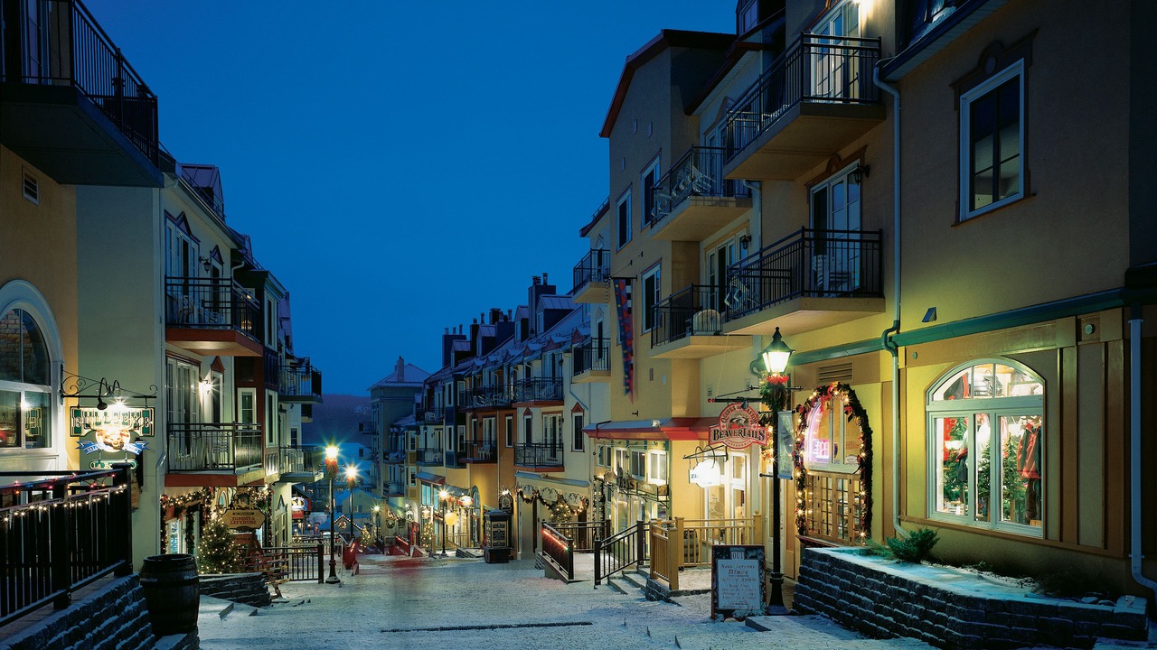 Photo of Buildings in Mont-Tremblant Pedestrian Village
