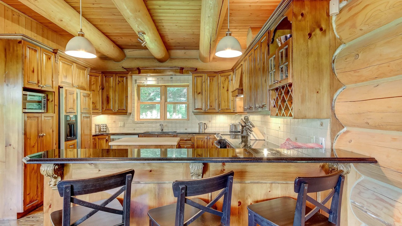 Photo of Kitchen in Fiddler Lake Resort