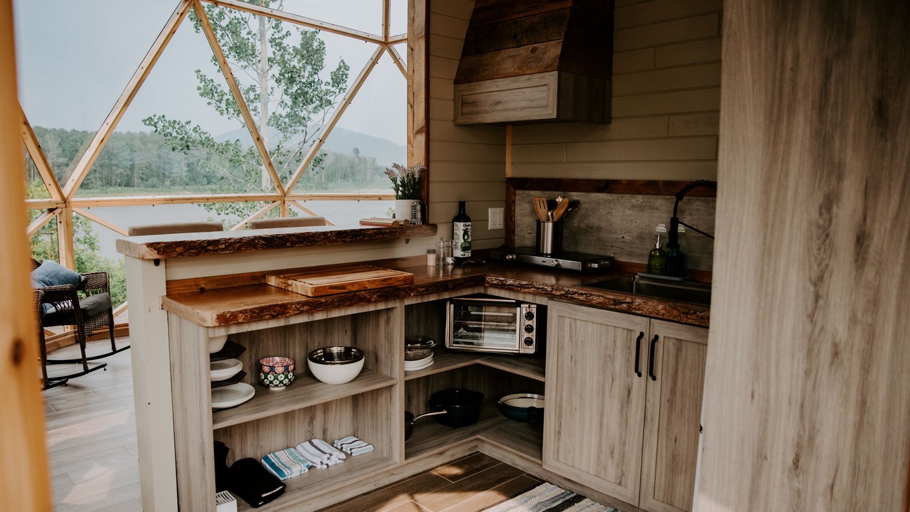 Photo of Kitchen in Listuguj Mi'gmaq First Nation