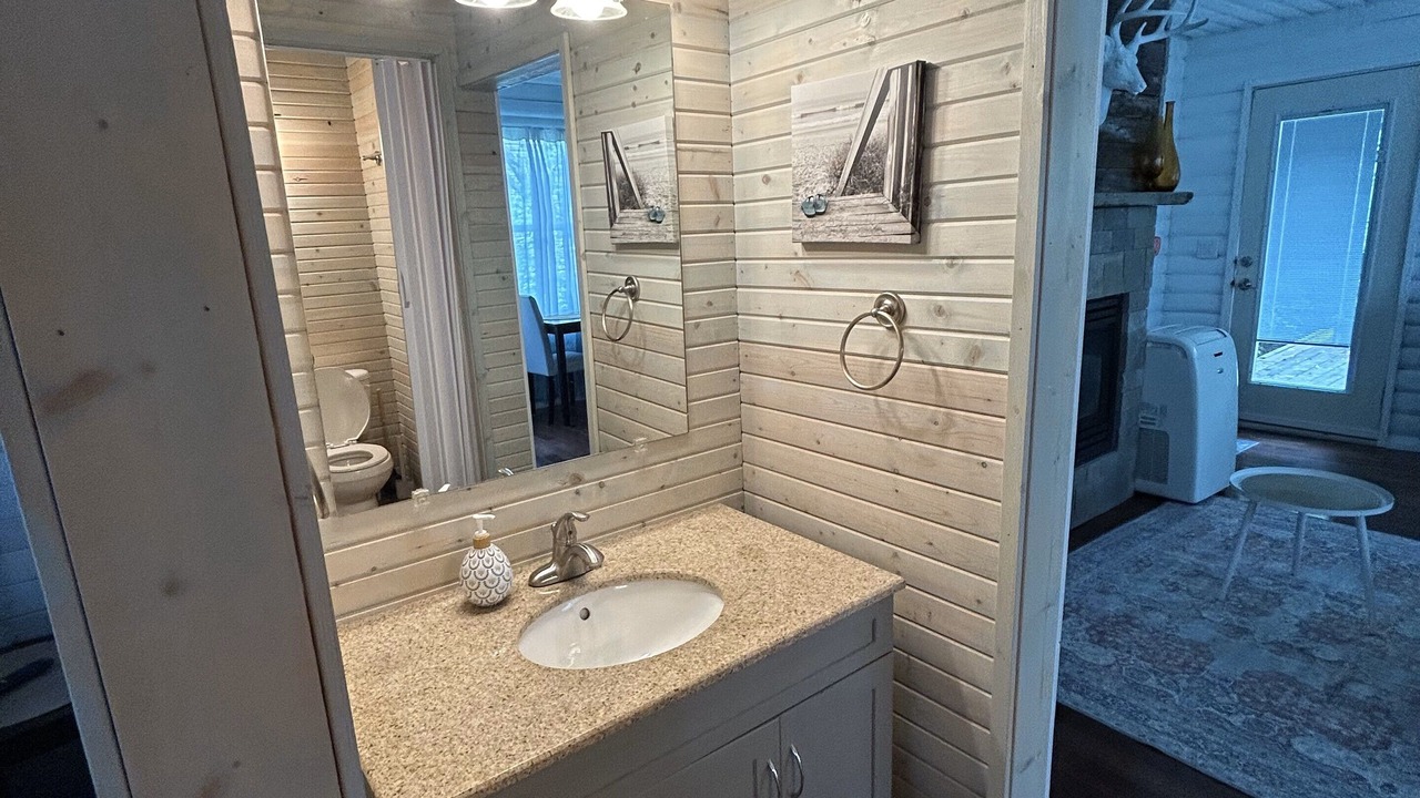 Photo of Bathroom in Manitou Beach