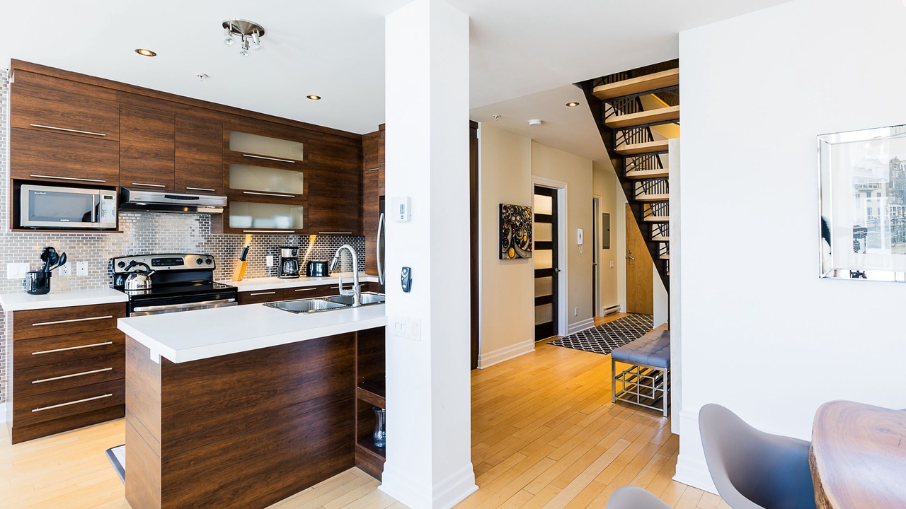 Photo of Kitchen in Vieux-Quebec-Cap-Blanc-colline Parlementaire